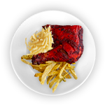 Chicken, Fries & Cheese Melt 